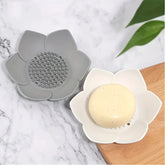 Lotus Shaped Soap Dish Holder